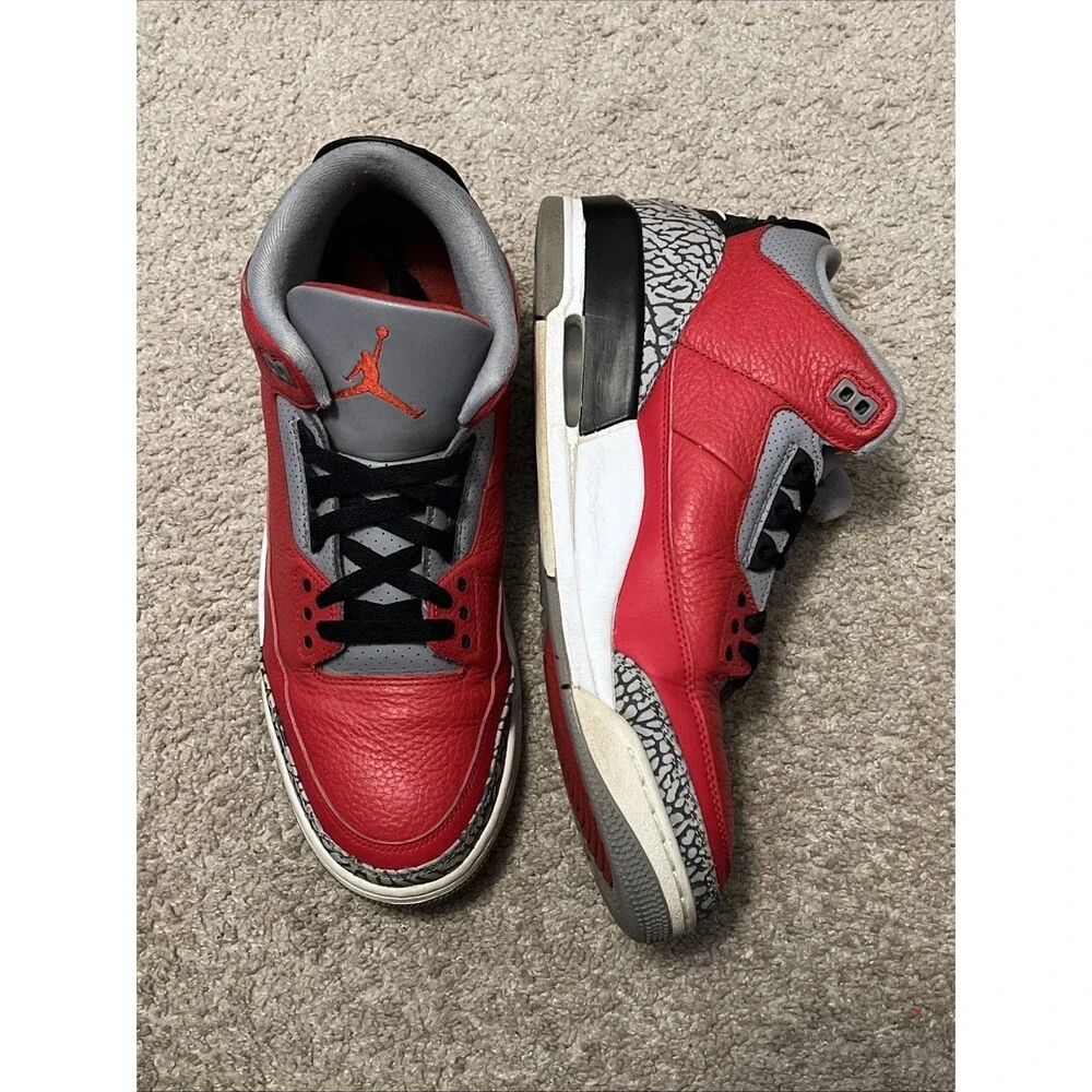 Mens Size 12 Nike Air Jordan 3 Retro SE Mid Unite CK5692-600 Used